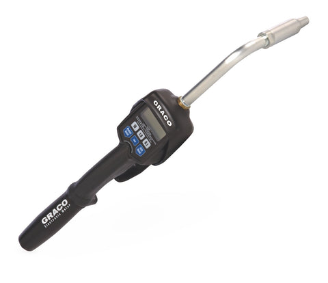 Graco | 24F890 LDP5 Electronic Preset Meter - Rigid Extension - 1/2 in. (13 mm) Inlet - Trigger Guard and Swivel Cover Included - BSPP