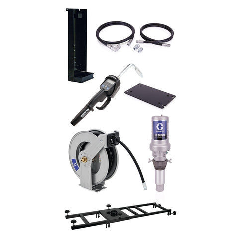 Graco | 24H702 LD Series 3:1 Stationary 275 Gallon (1040 Liter) Pump Package - Manual Meter Type