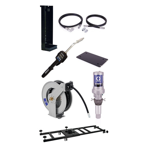Graco | 24H704 LD Series 3:1 Stationary 275 Gallon (1040 Liter) Pump Package - Preset Meter Type