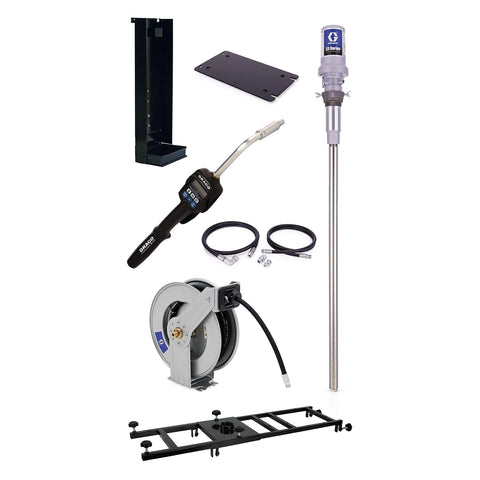 Graco | 24H870 LD Series 5:1 Stationary 275 Gallon (1040 Liter) Oil Pump Package - NPT
