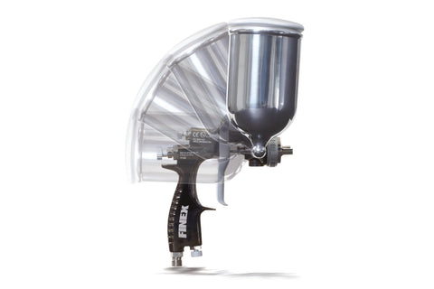 Graco | 24J603 Finex Air Spray Gravity Feed Side Cup Gun, conventional, 0.055 in (1.4 mm) needle/ nozzle size