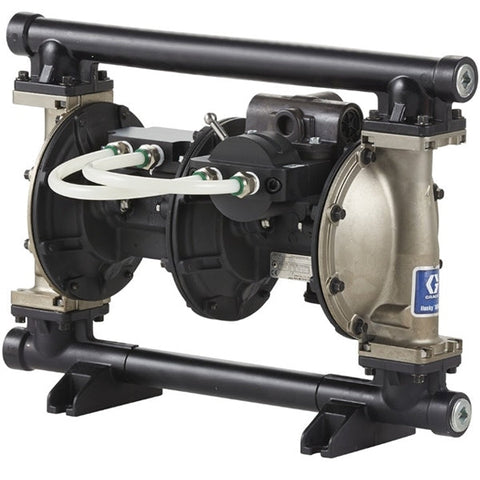 Graco | 24X389 Husky 1050HP SS Air Operated Double Diaphragm Metal Pump with SS Seat, SS Ball, 2-Pc. PTFE/SP Fluid Diaphragm, & BSPT Porting