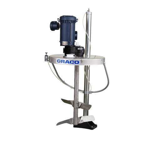 Graco | 25C485 Electric Back Gear Drum Agitator with shaft and blades, UL, drum cover and elevator not included