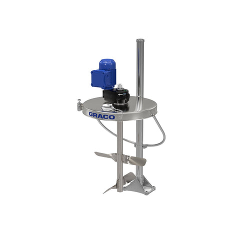Graco | 25C487 Electric Back Gear Drum Agitator with shaft and blades, ATEX, drum cover and elevator not included