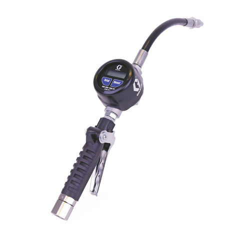 Graco | 25C904 EM8 Electronic Manual Oil/Antifreeze Meter - Flexible Extension - 1/2 in. (13 mm) Inlet - NPT