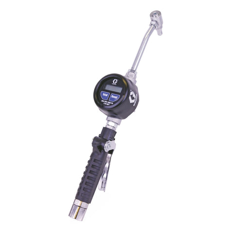 Graco | 25C905 EM8 Electronic Manual Gear Lube Meter - Rigid Extension - 1/2 in. (13 mm) Inlet - NPT