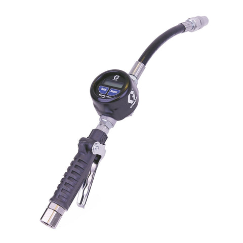 Graco | 25C918 EM20 Electronic Manual Oil/Antifreeze Meter - Flexible Extension - 3/4 in. (19 mm) Inlet - NPT
