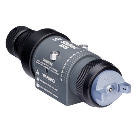 Graco | 25F169 Stellair Automatic Air Spray Gun, Conventional, 0.055 in (1.4 mm) Nozzle for General Industry with fluid control knob