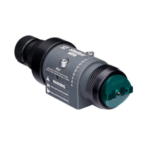 Graco | 25F206 Stellair Automatic Air Spray Gun, HVLP Trim, 0.042 in (1.1 mm) Nozzle for General Industry with fluid control knob