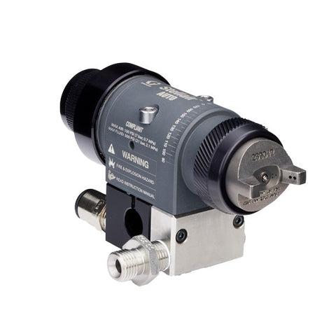 Graco | 25F216 Stellair Automatic Air Spray Gun, Compliant, 0.055 in (1.4 mm) Nozzle for General Industry with side inlet manifold (imperial)