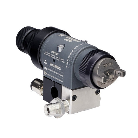 Graco | 25F217 Stellair Automatic Air Spray Gun, Compliant, 0.055 in (1.4 mm) Nozzle for General Industry with fluid control knob