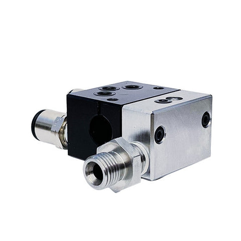 Graco | 25F315 Stellair Auto Manifold, Side Fluid Inlet, with Metric Threads