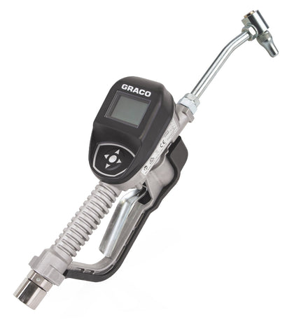 Graco | 25M413 SDM8 Series Electronic Manual Gear Lube Meter - Rigid Extension - 1/2 in. (13 mm) Inlet