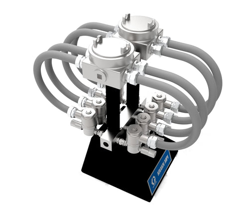 Graco | 25R053 5 valve KRAKN MPI fluid manifold assembly