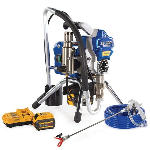 Graco | 25U513 ES 500 Battery-Powered Airless Stencil Rig