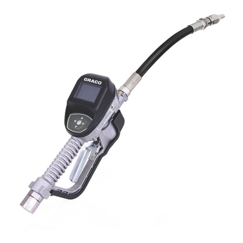 Graco | 26C355 SDP8 Series Electronic Preset Antifreeze Meter - Flexible Extension - 1/2 in. (13 mm) Inlet