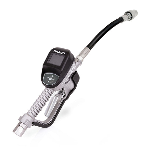 Graco | 26C361 SDP18 Series Electronic Preset Oil/Antifreeze Meter - Flexible Extension - 3/4 in. Inlet