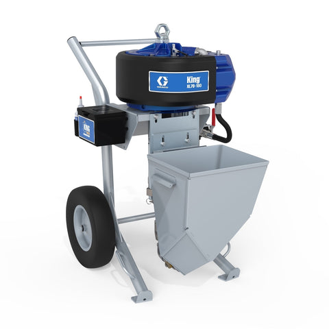 Graco | 26C891 King 70:1 Heavy-Fluid Sprayer, XL6500, XHF Gun, 429 XHD Tip, 1/2 in x 50 ft (15m) Hose, 3/8 in x 6 ft (1.8 m) Whip