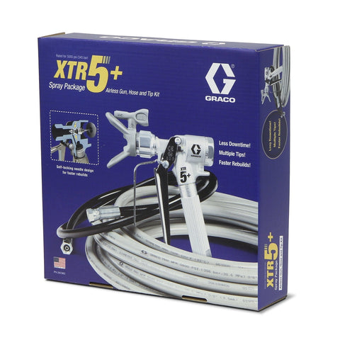 Graco | 273142 XTR5+ Gun, Hose and Tip Kit