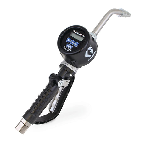 Graco | 273156 PM 8 Electronic Preset Oil Meter - Rigid Extension - 1/2 in. (13 mm) Inlet - NPT