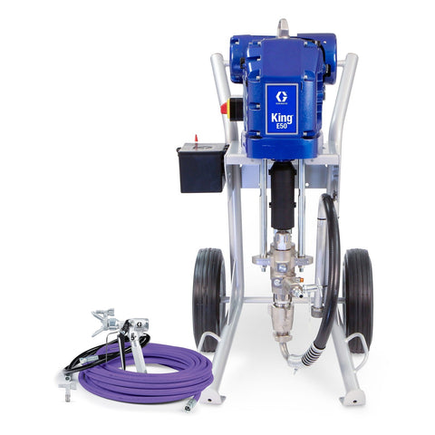 Graco | 273252 King E50 Hazardous Location Heavy Duty Cart Integrated Filter Gun Hose Whip Tip