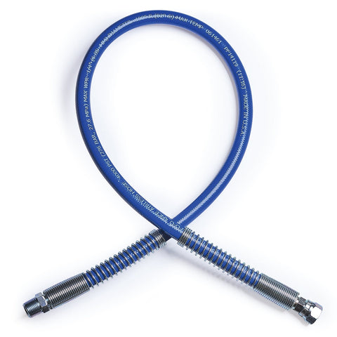 Graco | 277249 BlueMax II HP Airless Whip Hose, 1/4 in x 3 ft (0.9 m), 4000 psi