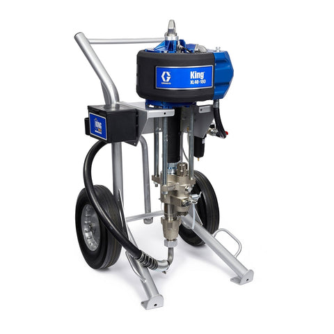 Graco | 287975 Heavy-Duty Cart Mounted AA Spray Package with 30:1 Mix Ratio and De-Icing NXT Air Motor with DataTrak