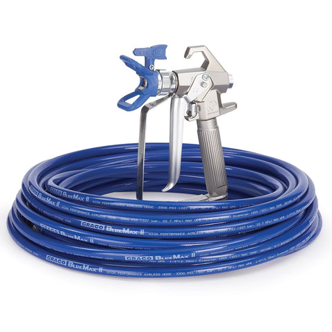 Graco | 288493 Contractor FTx Airless Spray Gun, RAC X LTX 515, BlueMax II Airless Hose 1/4 in x 50 ft