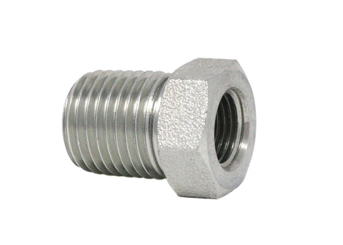 Graco | 556402 Pipe Fitting - Reducing Brushing, 1/4 inch (6.4 mm) Male x 1/8 inch (6.4 mm) Female, Steel