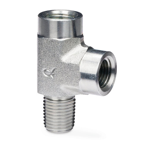 Graco | 556420 Male Run Tee Fitting - 1/4 in. NPT Male x (2) 1/4 in. NPT Female
