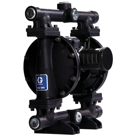 Graco | 647480 Husky 1050 AL 1 in. (25.4 mm) BSPT Pump, DataTrak AL Center Section, AC Seats, PTFE Balls & PTFE Diaphragm