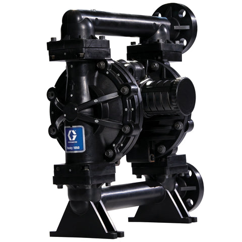 Graco | 649403 Husky 1050 PVDF Pump, End Flange, PP Center Section, FKM Seats, FKM Balls & FKM Diaphragm