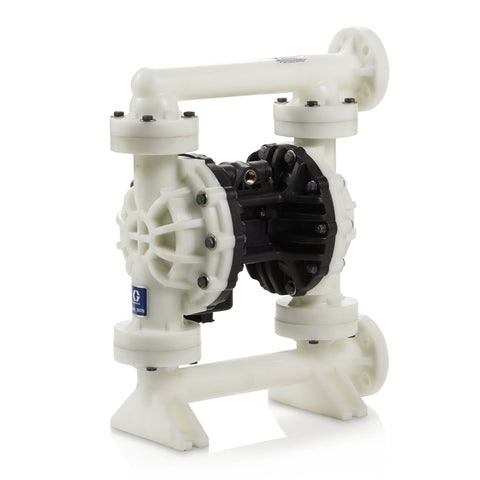 Graco | 654502 Husky 15120 PP Pump, Center Flange, PP Center Section, PP Seats, FKM Balls & FKM Diaphragm