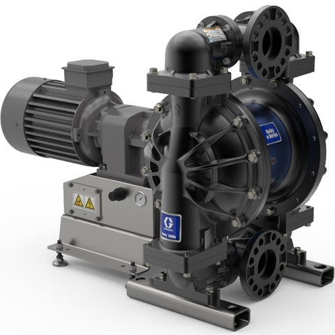 Graco | 659014 Husky 3300e 3" AL Electric Diaphragm Pump; 7.5 Hp AC Motor, 240V CMPSR, End Port NPT, AL Center, SP Seat, SP Ball, SP Diaphragm