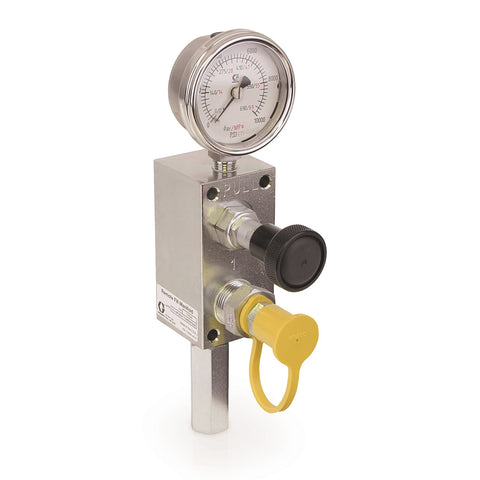 Graco | 77X542 Remote-Fill Port Manifold with Vent for use with Auto-Fill Shut-Off Option Lubrication Pumps