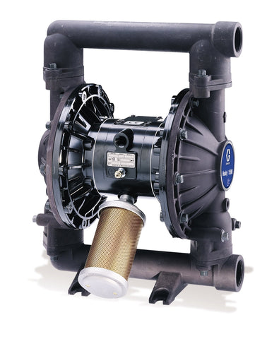 Graco | DB2377 Husky 1590 PP Air Operated Double Diaphragm Plastic Pump, SS/BN/PT