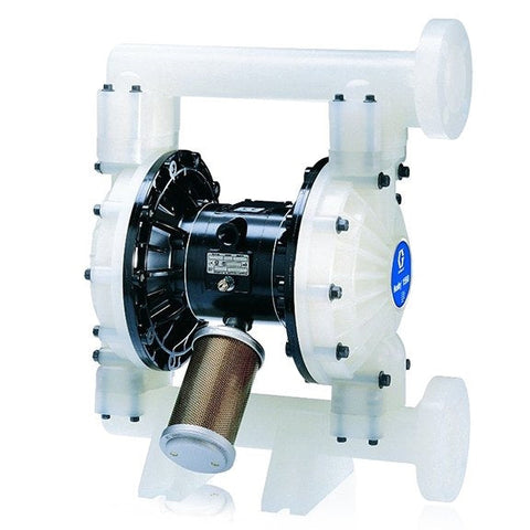Graco | DT2341 Husky 1590 PP 1-1/2 in. (38.1 mm) NPT Standard Pump, SS Center Section, SS Seats, Hardened SS Balls & PTFE Diaphragm