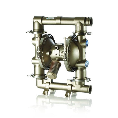 Graco | DVDGGG Husky 2150 SS 2 in. (51 mm) BSP Standard Pump, SS Center Section, AL Center Section, GE Seats, GE Balls & GE Diaphragm