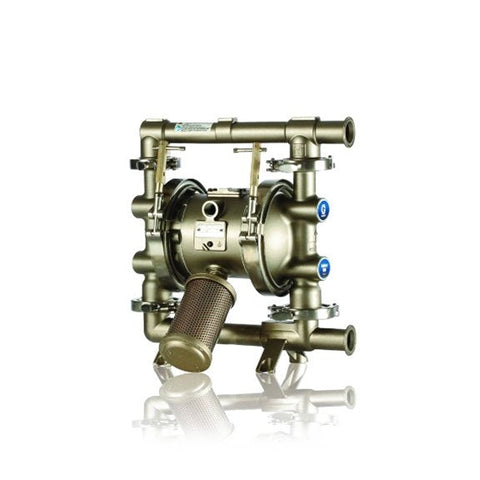 Graco | FD1111 SaniForce 1040, 1" FG SST Pneumatic Diaphragm Pump, SS Center, SS Seats, PT Balls, PT Diaphragms