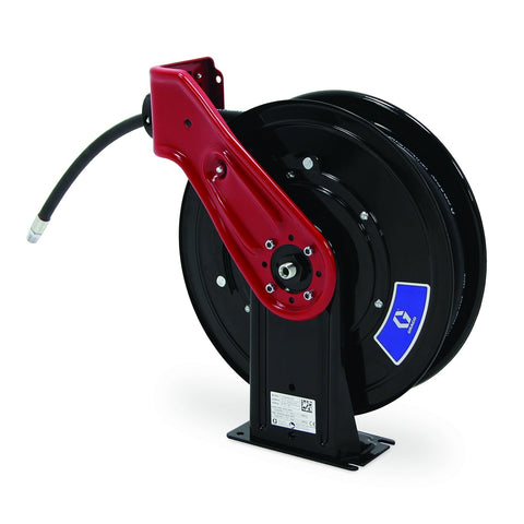 Graco | SDH55C SDX 20, Grease, 3/8 in (10 mm) Inlet, 3/8 in X 50 ft (10 mm X 15 m) Hose, NPT, Overhead Mount, Red