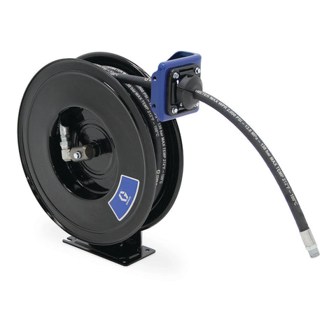 Graco | SDH5DA SDX 20, Grease, 3/8 in (10 mm) Inlet, Bare Reel (3/8 in X 50 ft (10 mm X 15 m) Capacity), NPT, Overhead Mount, White