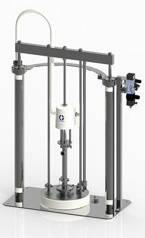 Graco | SDU.A03AAA1AA0C21 SaniForce Ram Unit, Stainless Steel Frame, 6:1 DB, Inflatable Seal, Exposed Controls