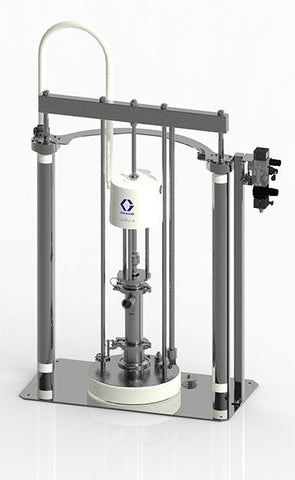 Graco | SDU.A05AAA1AA0C21 SaniForce Ram Unit, Stainless Steel Frame, 12:1 PP, Inflatable Seal, Exposed Controls