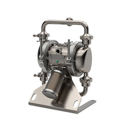Graco | SP1B.0036 SaniForce 1040, 1" PH SST Pneumatic Diaphragm Pump, SS Center, SS Seats, PT Balls, PS Diaphragms