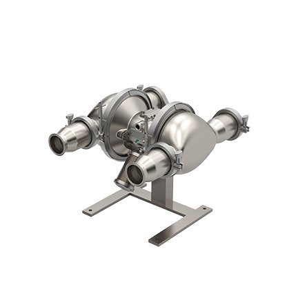 Graco | SP3F.0054 SaniForce 3150, 3" HS SST Pneumatic Diaphragm Pump, SS Center, FL Checks, PS Diaphragms