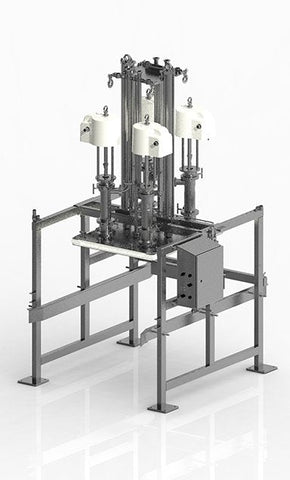 Graco | STU.A06BAA1AA0C21 SaniForce BES System, 4-pump, 12:1 PP, Buckhorn Plate, Enclosed Pneumatic Control