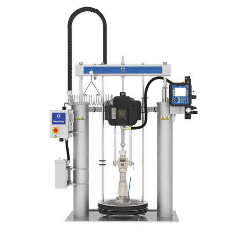 Graco | WMC33F2 36:1 TOFw Check-Mate MaxLife, Ambient, 55 Gal (200L) D200s, 16 Gal (60L) Aluminum Platen, EPDM, 480V, ADM