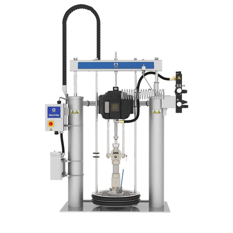 Graco | WMC33F4 36:1 TOFw Check-Mate MaxLife, Ambient, 55 Gal (200L) D200s, 16 Gal (60L) Aluminum Platen, EPDM, 480V, No ADM