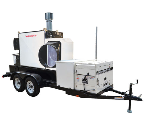 Heat Wagon | VF1100SC Self-Contained Trailer Indirect Fired Oil Heater 1,000,000 BTU/hr