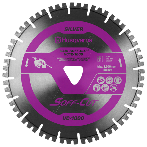 Husqvarna VARI SOFF-CUT VC-1000 | VC14S14-1000 Blade W/Skid